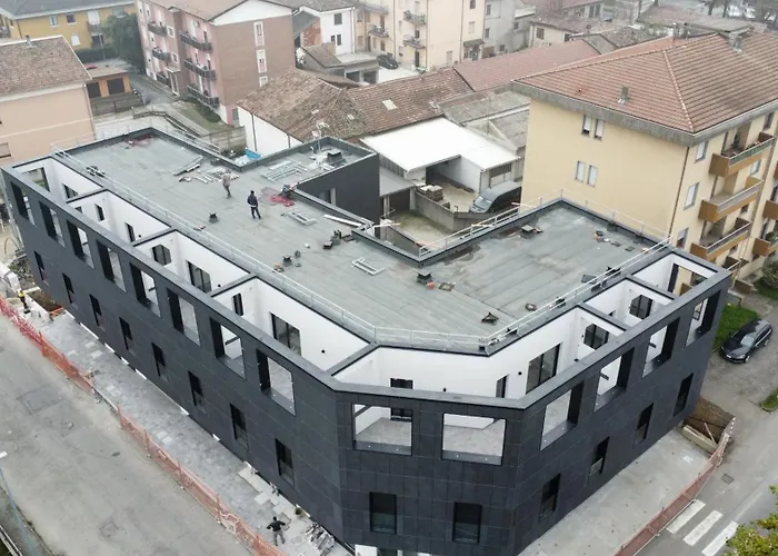 Апартаменты 3b Big Black Building Borgonovo Val Tidone